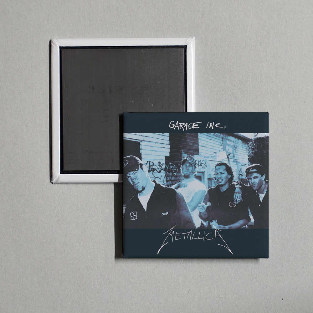 Metallica - Garage, Inc. Album Cover Fridge Magnet