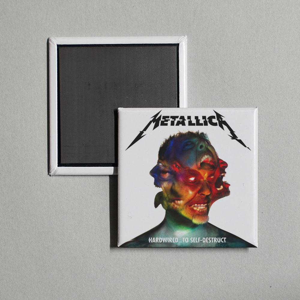 Metallica - Hardwired…To Self-Destruct Album Cover Fridge Magnet