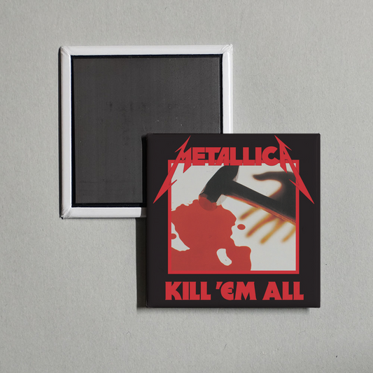 Metallica - Kill 'Em All (Remastered) Album Cover Fridge Magnet