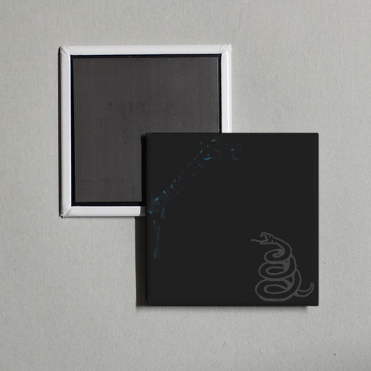 Metallica - Metallica (Black Album) Album Cover Fridge Magnet