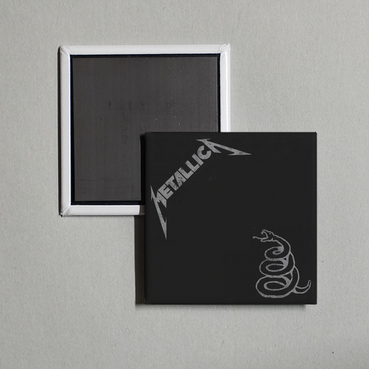 Metallica - Metallica (Black Album) Alt Album Cover Fridge Magnet