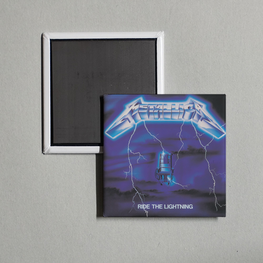 Metallica - Ride The Lightning (Deluxe Remaster) Album Cover Fridge Magnet