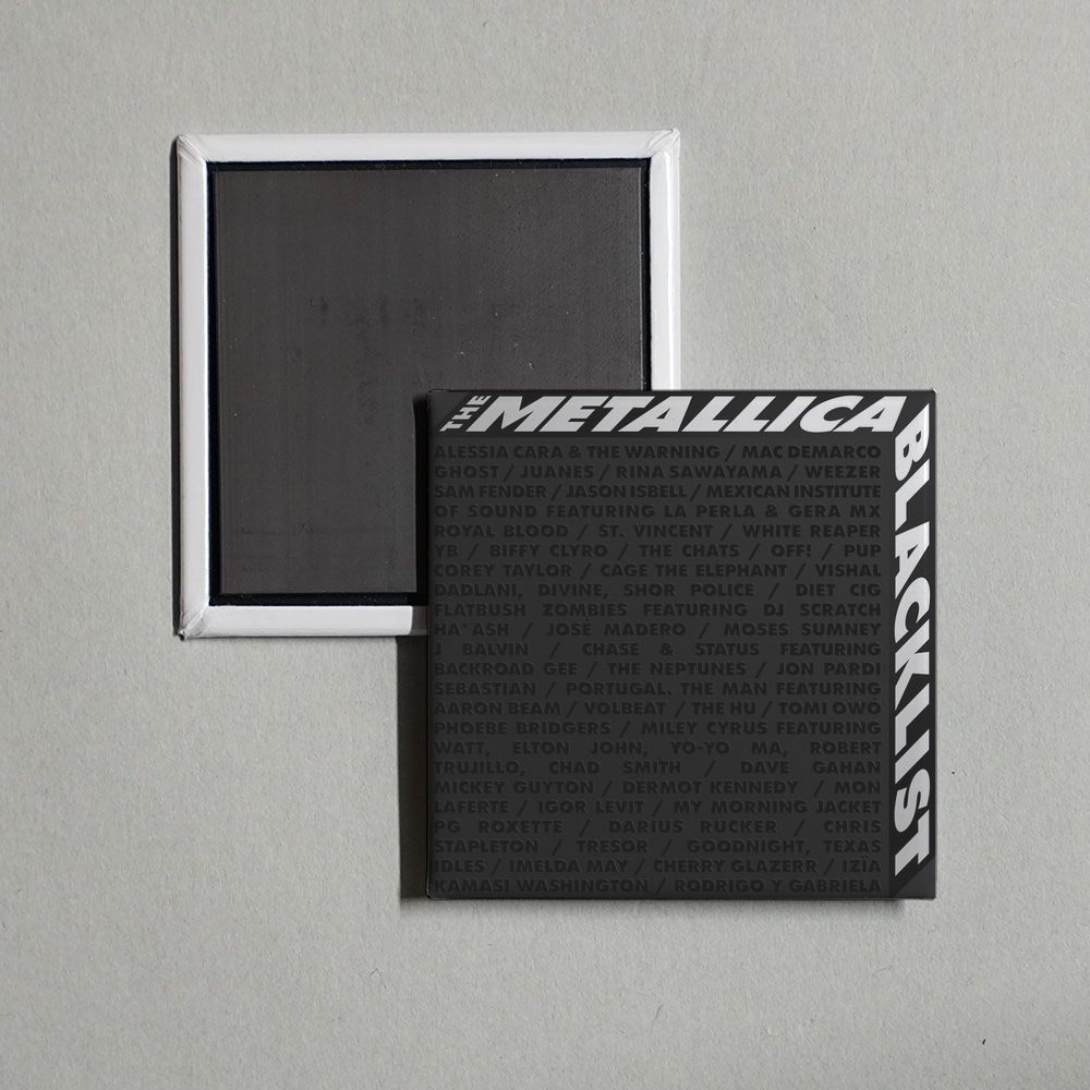 Metallica - The Metallica Blacklist Album Cover Fridge Magnet