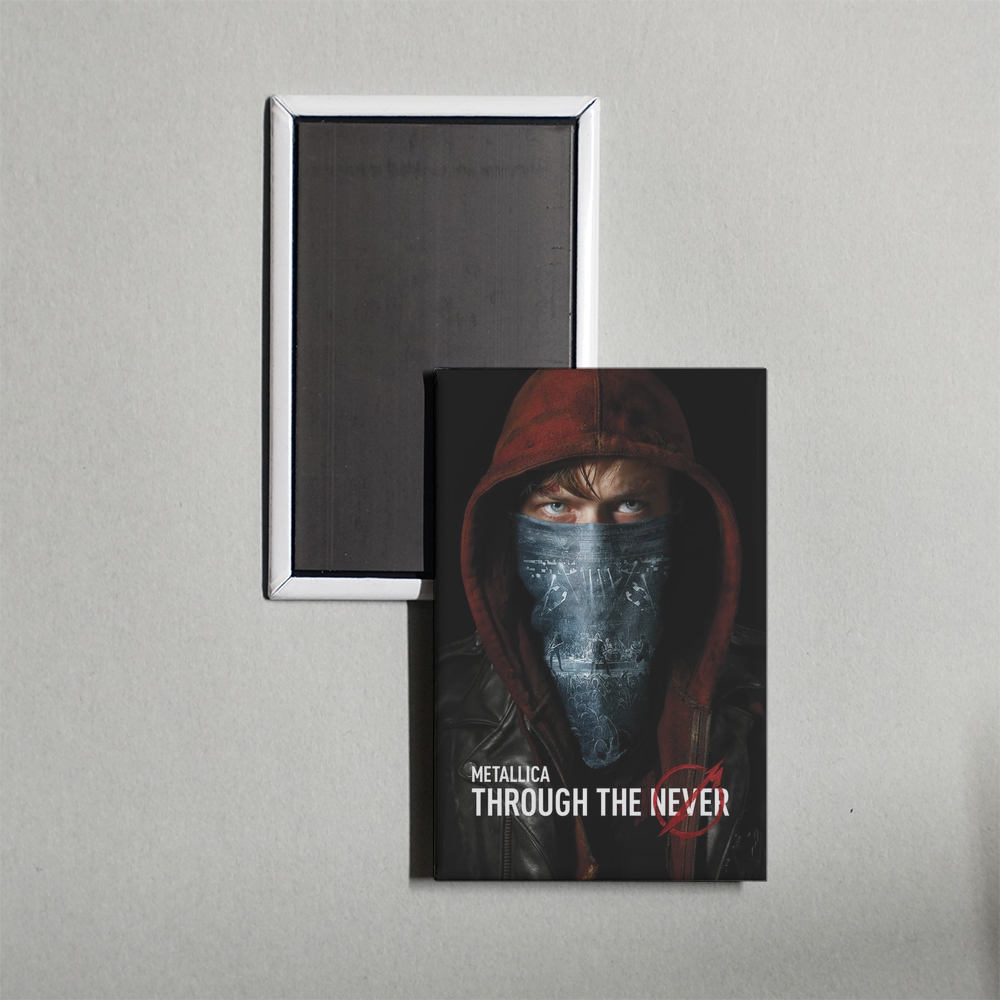 Metallica Through the Never Mini Movie Fridge Magnet