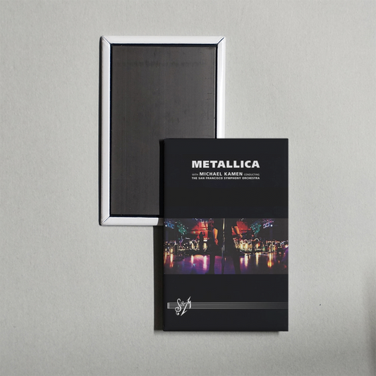 Metallica and San Francisco Symphony S&M Mini Movie Fridge Magnet