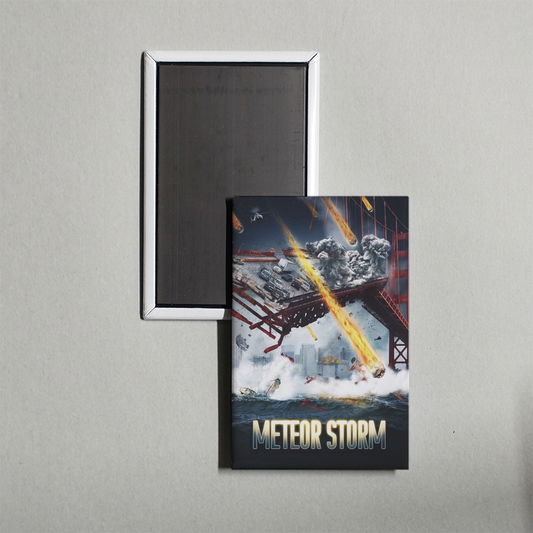 Meteor Storm Mini Movie Fridge Magnet