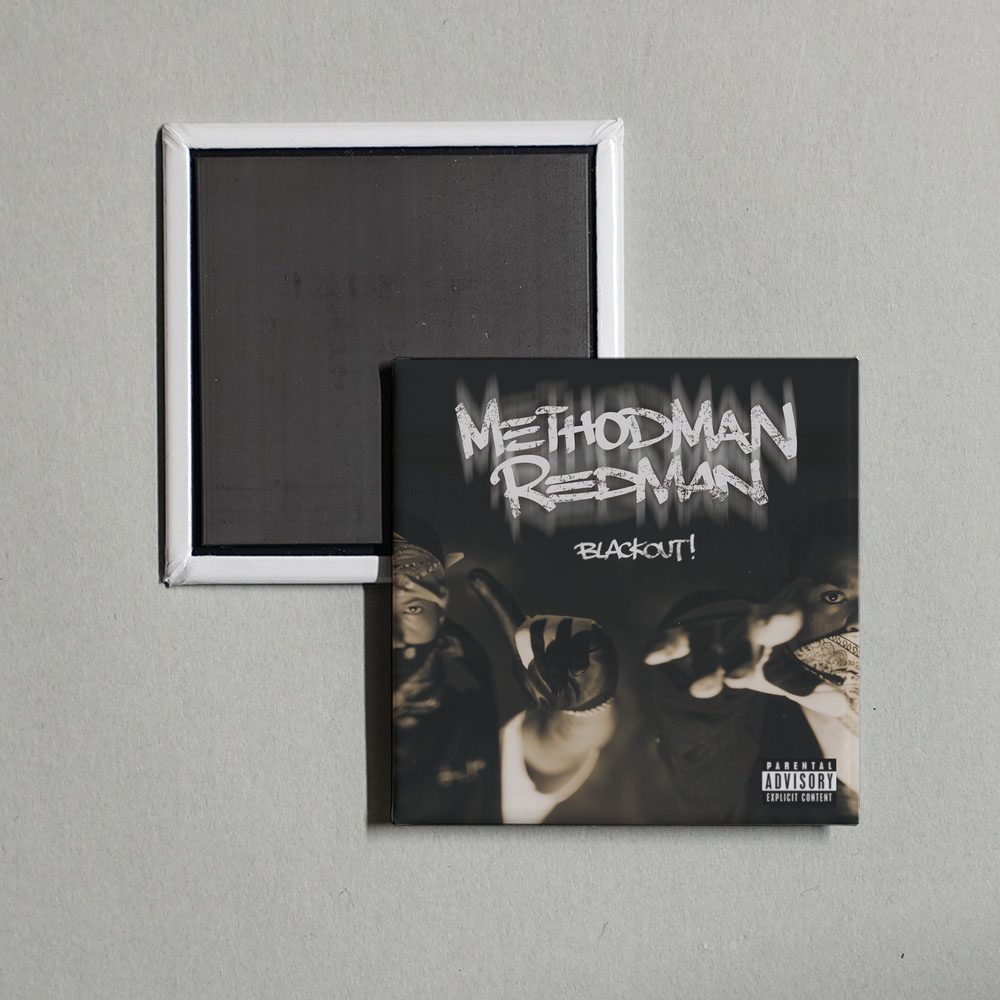 Method Man - Blackout! Album Cover Fridge Magnet