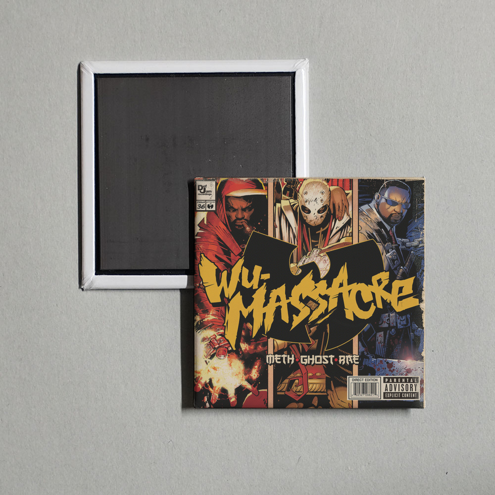 Method Man - Wu Massacre Album Cover Fridge Magnet