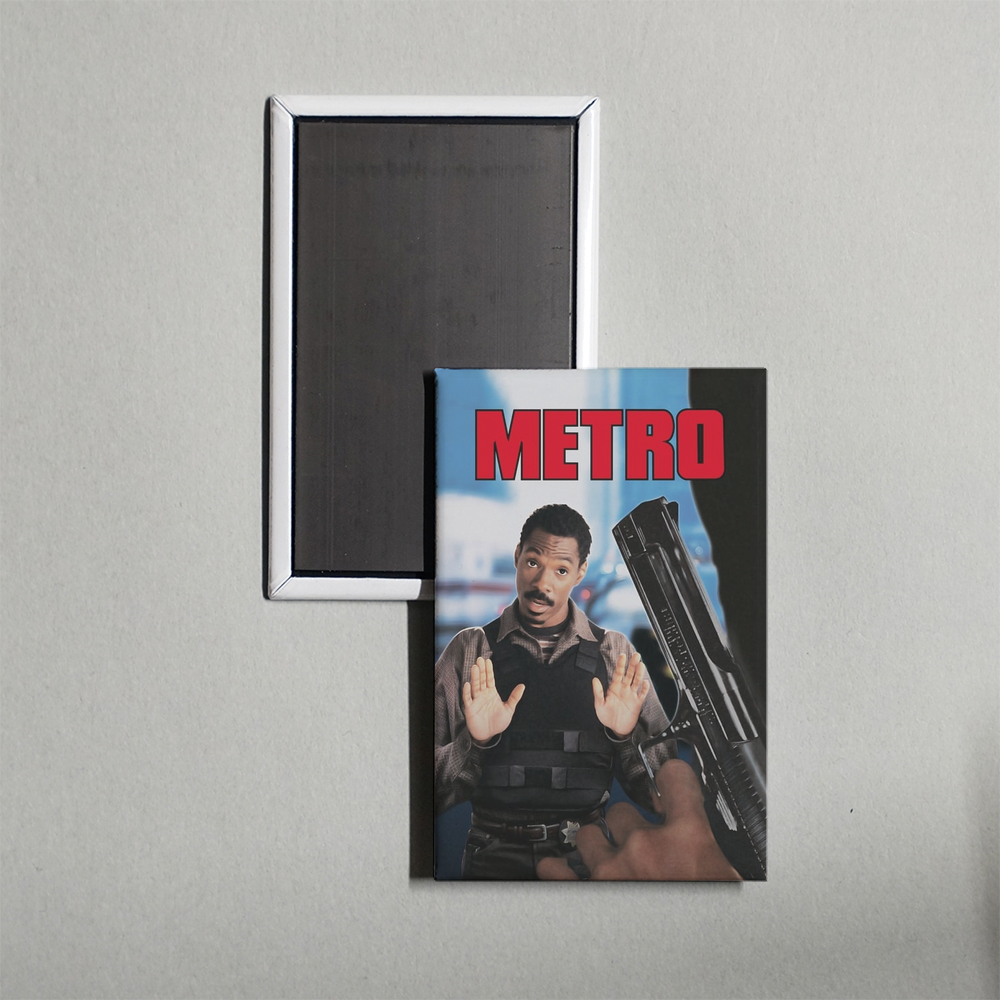 Metro Mini Movie Fridge Magnet