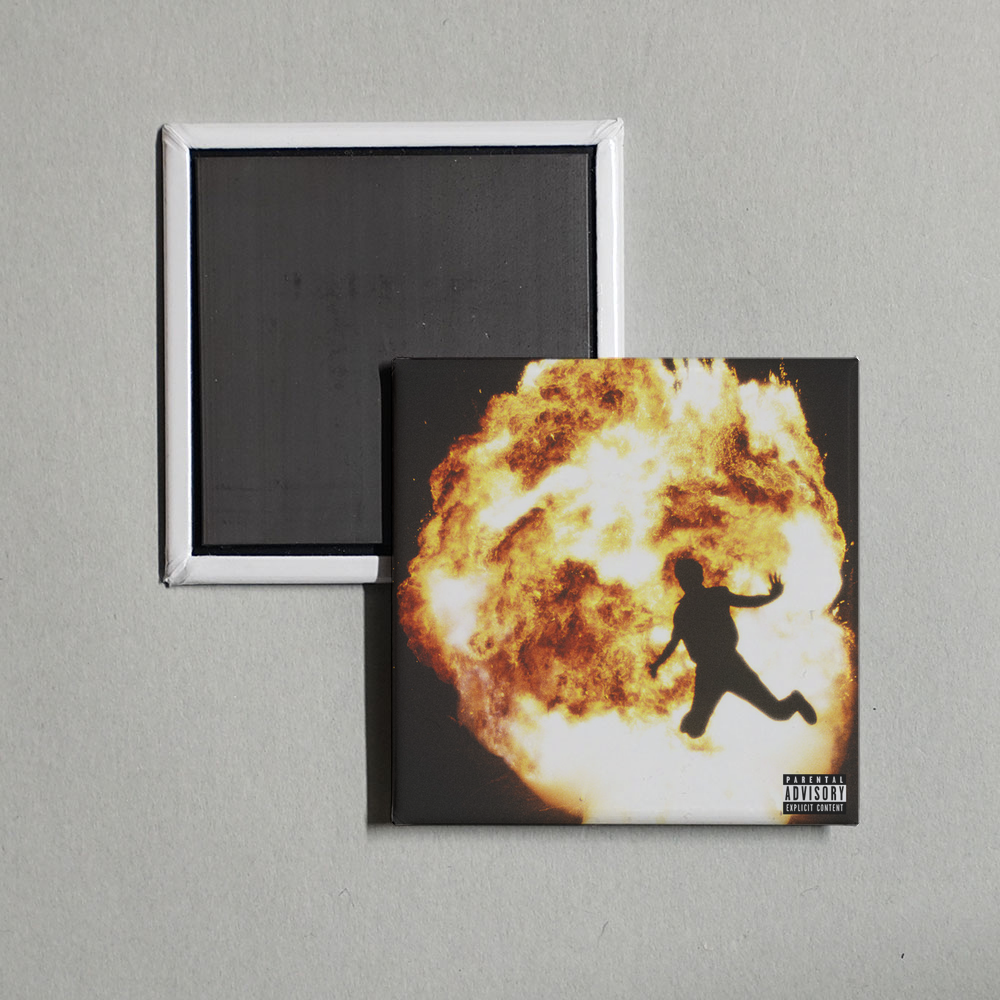 Metro Boomin - NOT ALL HEROES WEAR CAPES (Deluxe) Album Cover Fridge Magnet