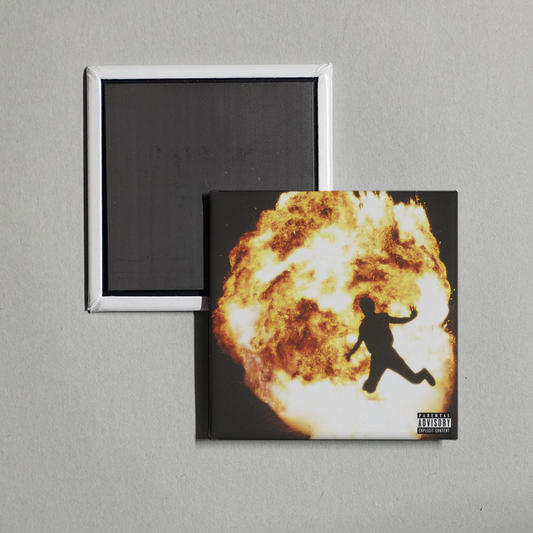 Metro Boomin - NOT ALL HEROES WEAR CAPES (Deluxe) Album Cover Fridge Magnet