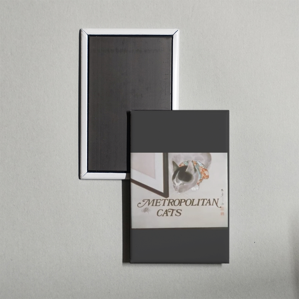 Metropolitan Cats Mini Movie Fridge Magnet