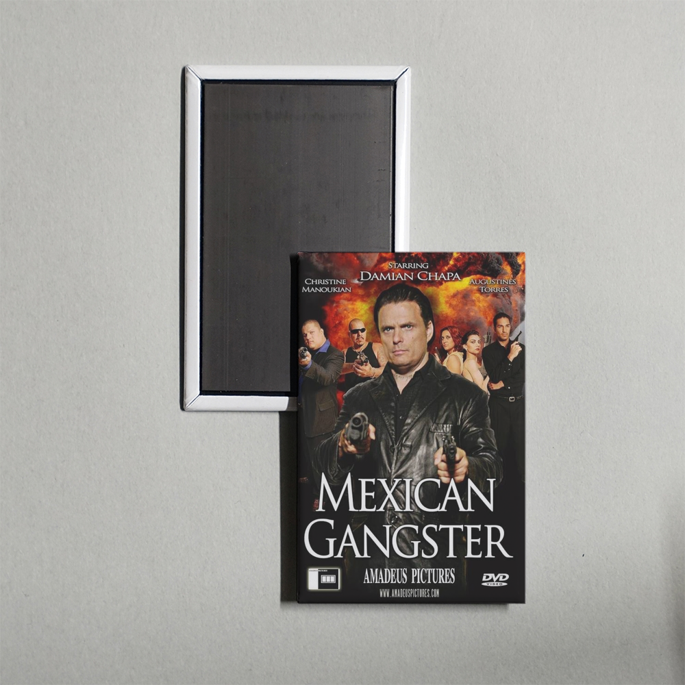 Mexican Gangster Mini Movie Fridge Magnet