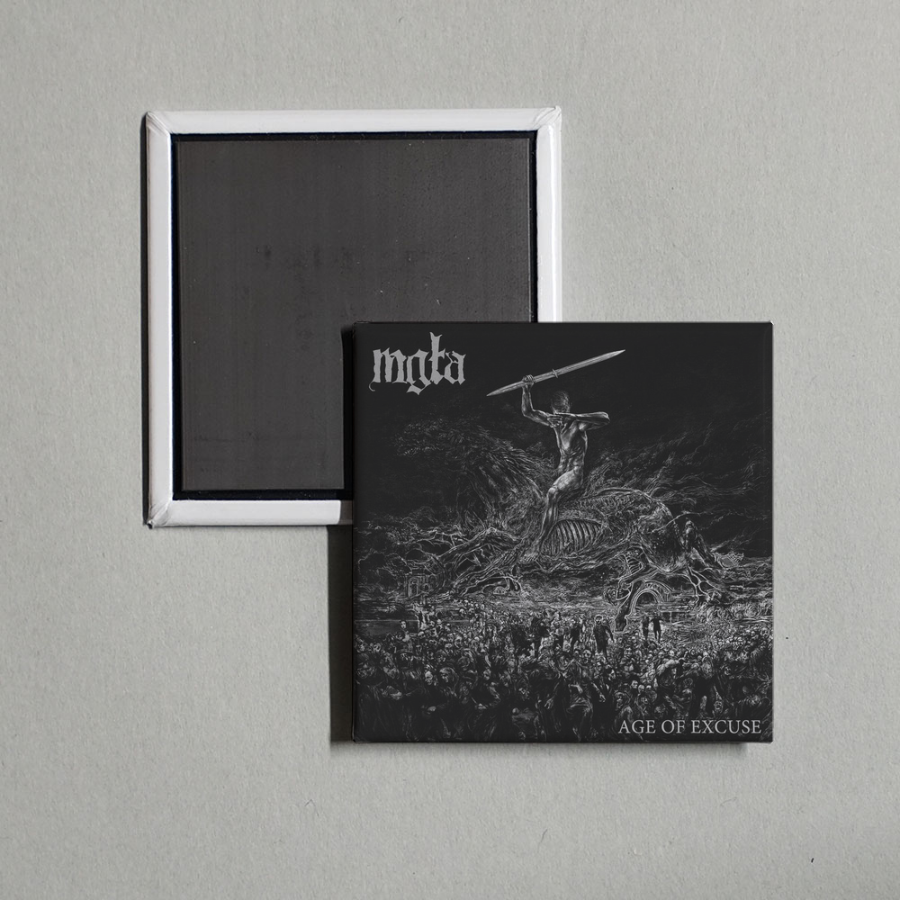 Mgła - Age of Excuse Album Cover Fridge Magnet