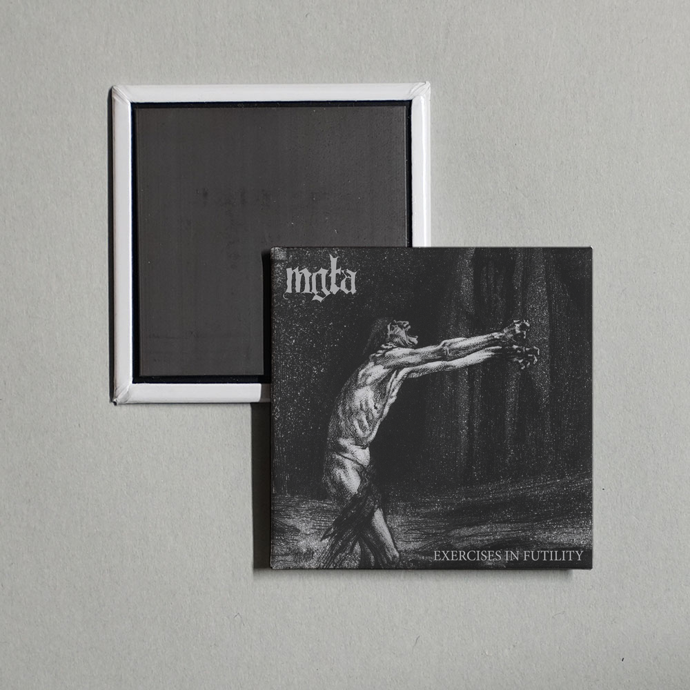 Mgła - Exercises in Futility Album Cover Fridge Magnet