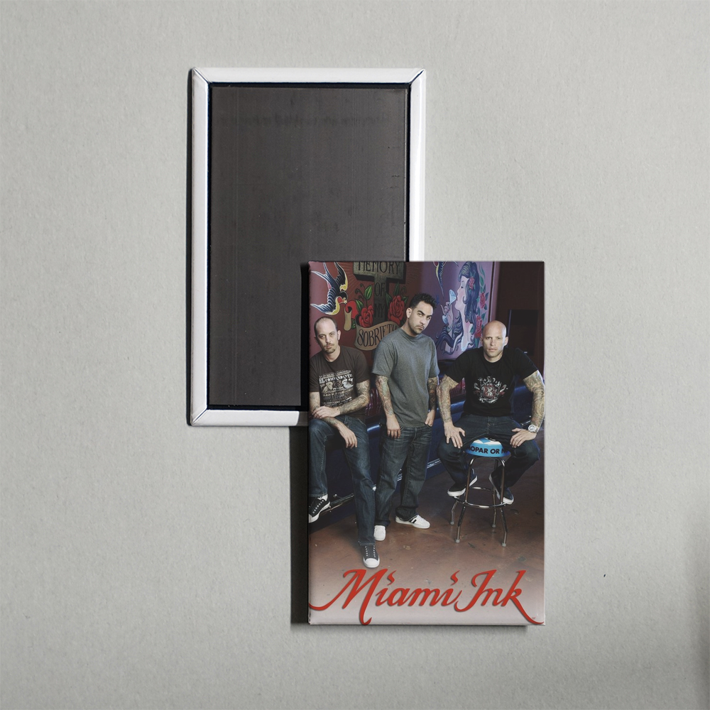 Miami Ink TV Show Fridge Magnet