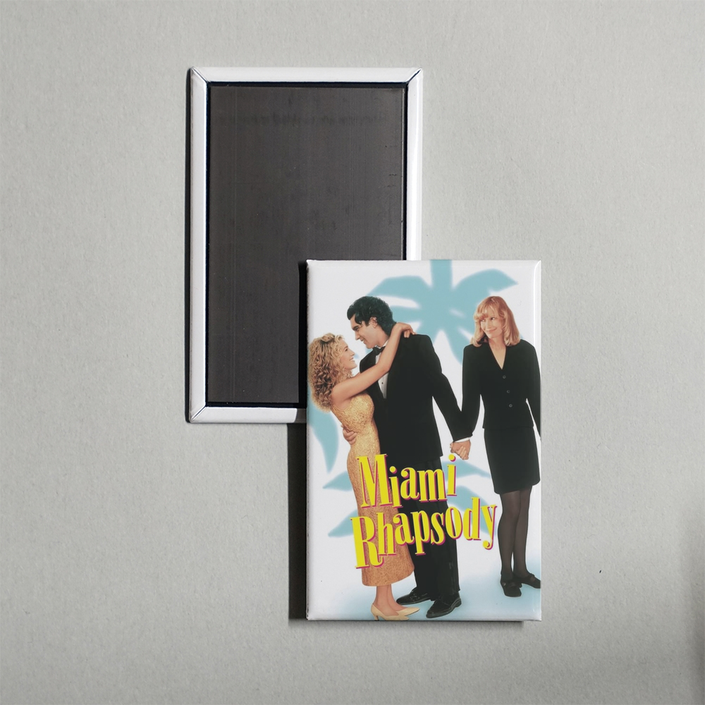 Miami Rhapsody Mini Movie Fridge Magnet