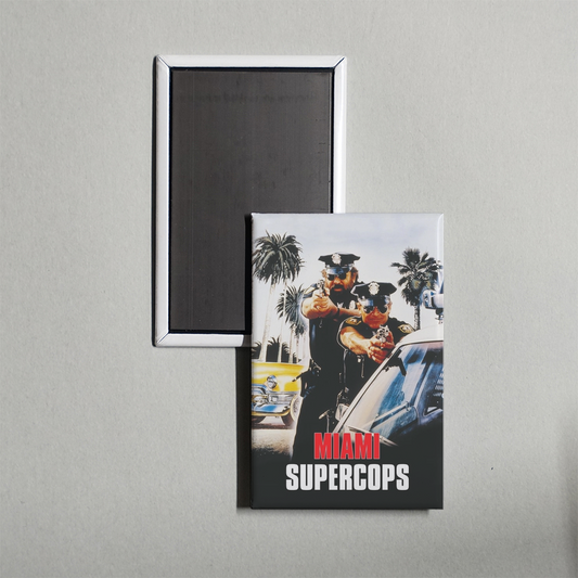 Miami Supercops Mini Movie Fridge Magnet