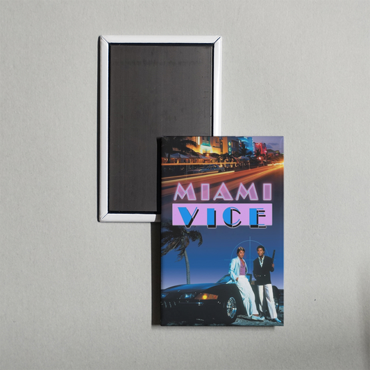 Miami Vice TV Show Fridge Magnet