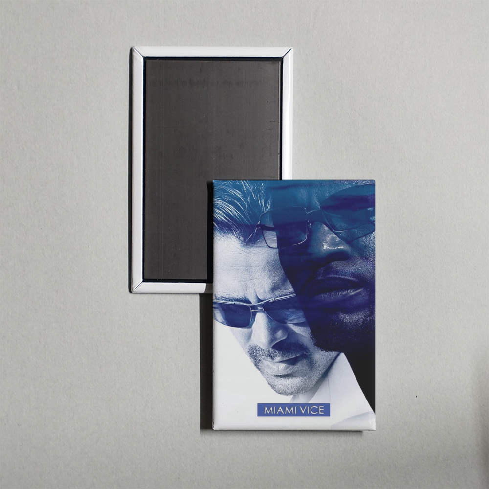 Miami Vice Mini Movie Fridge Magnet