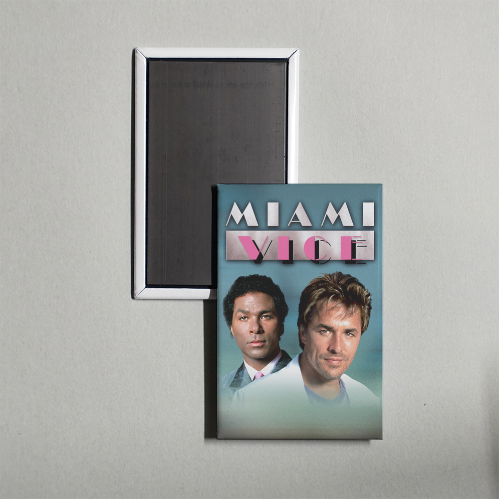 Miami Vice B Mini Movie Fridge Magnet