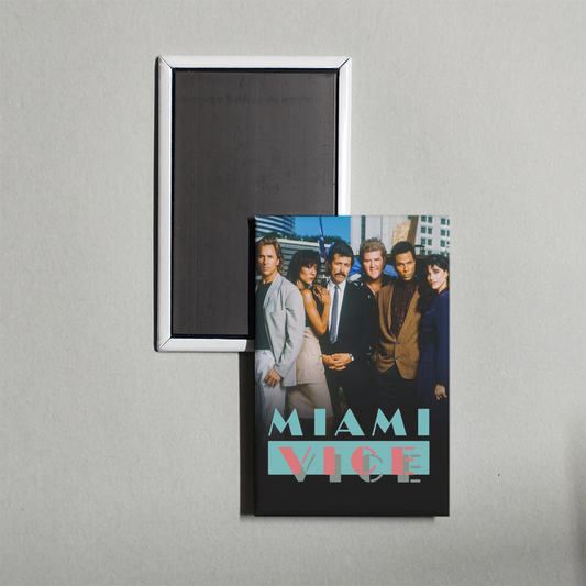 Miami Vice D Mini Movie Fridge Magnet