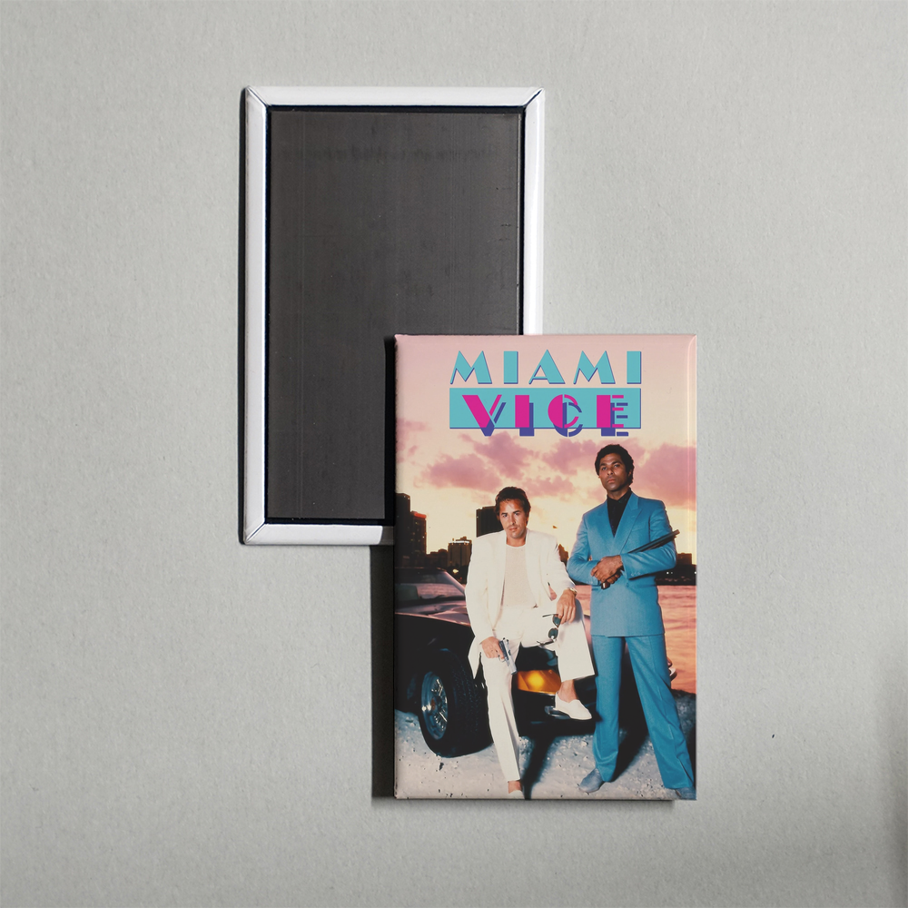 Miami Vice E Mini Movie Fridge Magnet