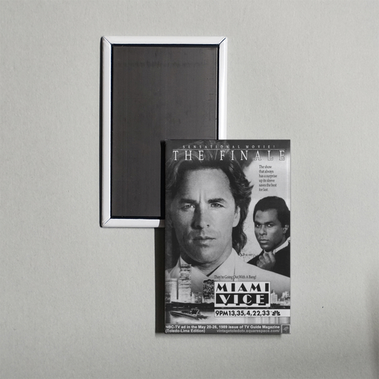 Miami Vice Freefall Mini Movie Fridge Magnet
