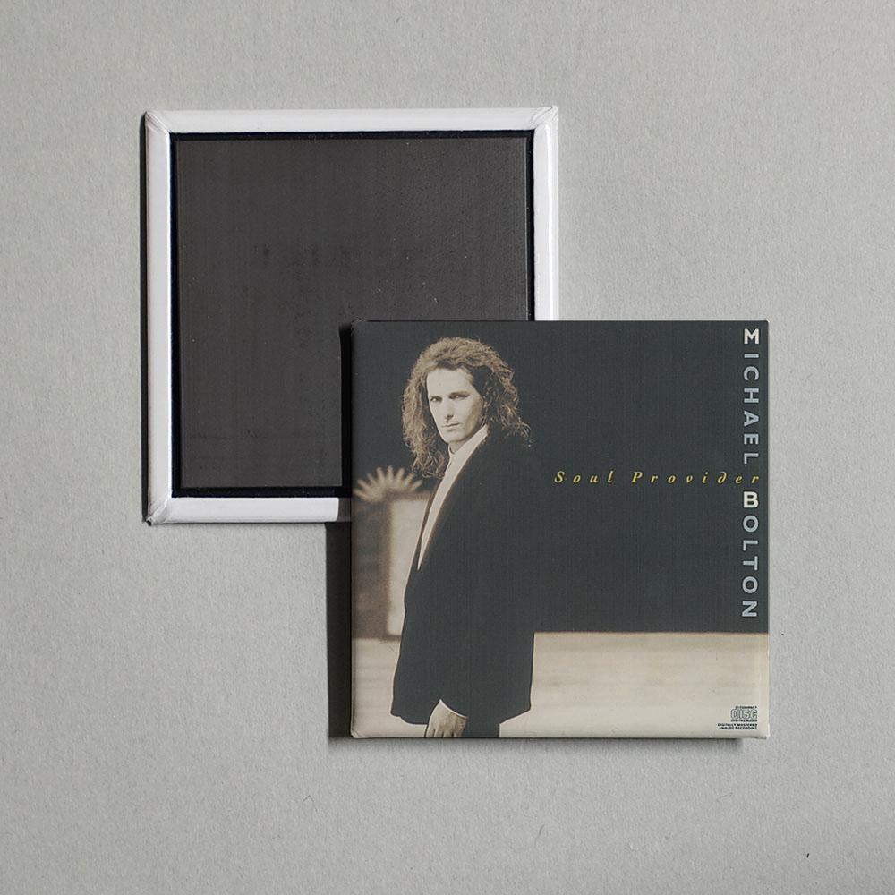 Michael Bolton - Soul Provider Album Cover Fridge Magnet