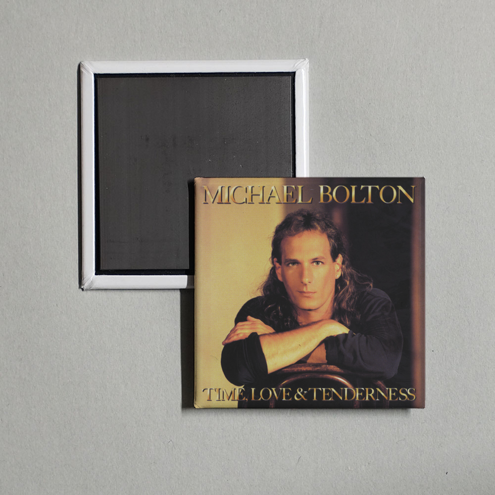 Michael Bolton - Time, Love & Tenderness Album Cover Fridge Magnet