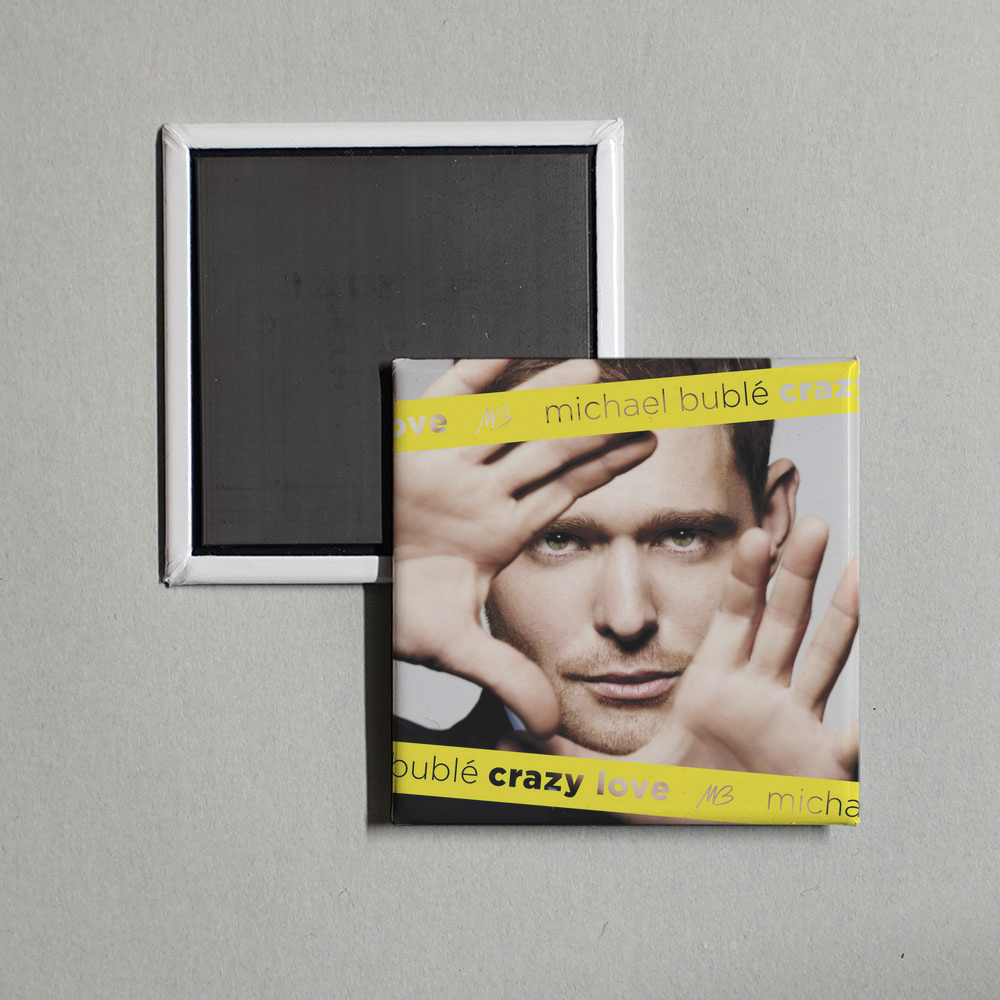 Michael Bublé - Crazy Love Album Cover Fridge Magnet