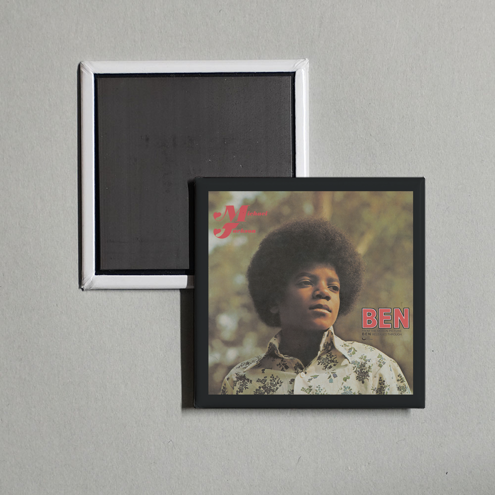 Michael Jackson - Ben Album Cover Fridge Magnet