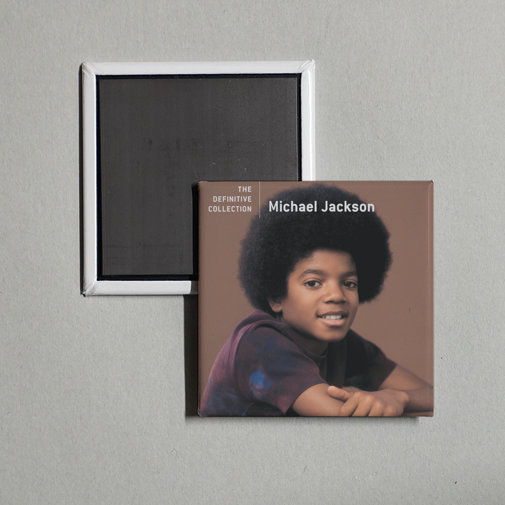 Michael Jackson - The Definitive Collection Album Cover Fridge Magnet