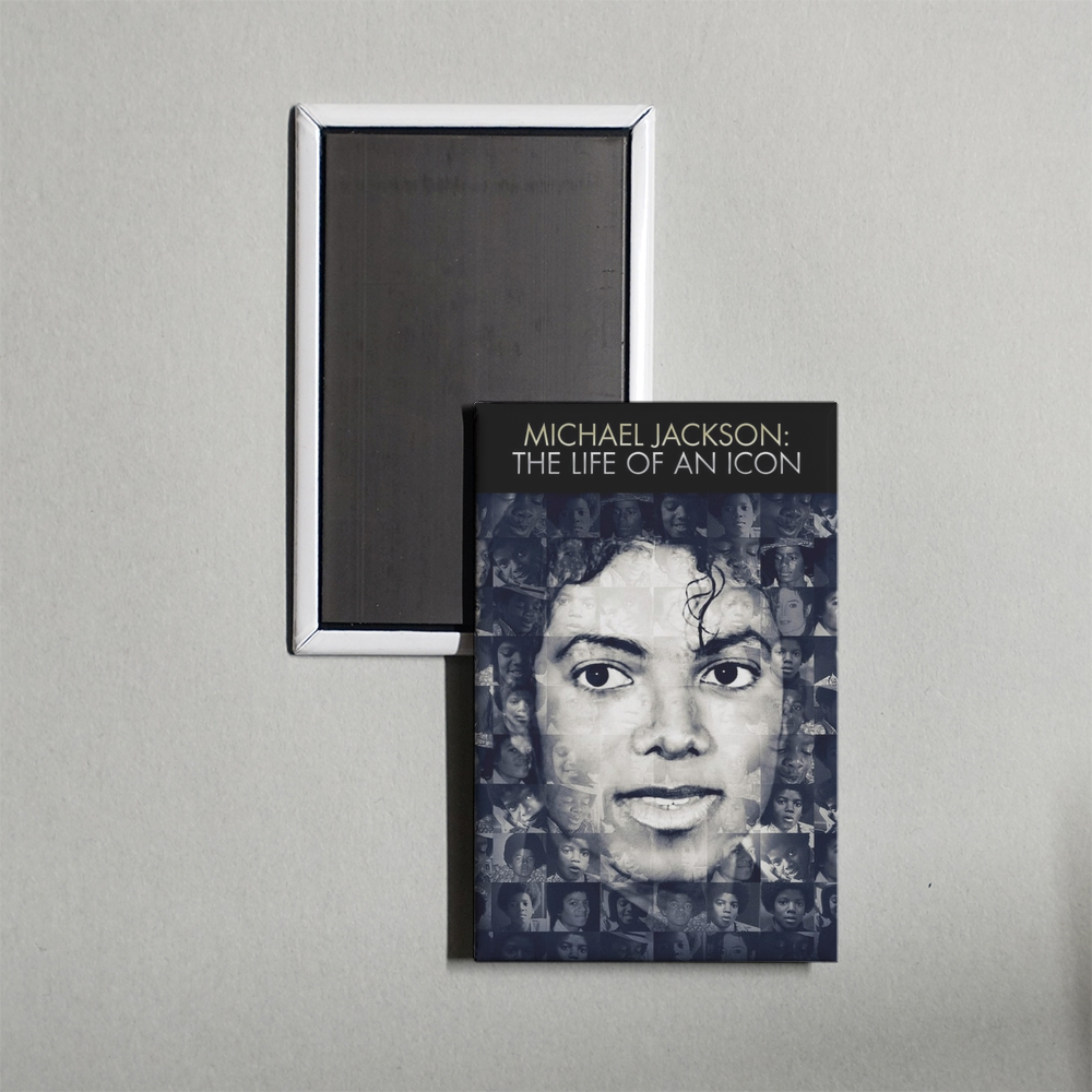 Michael Jackson The Life of an Icon Mini Movie Fridge Magnet