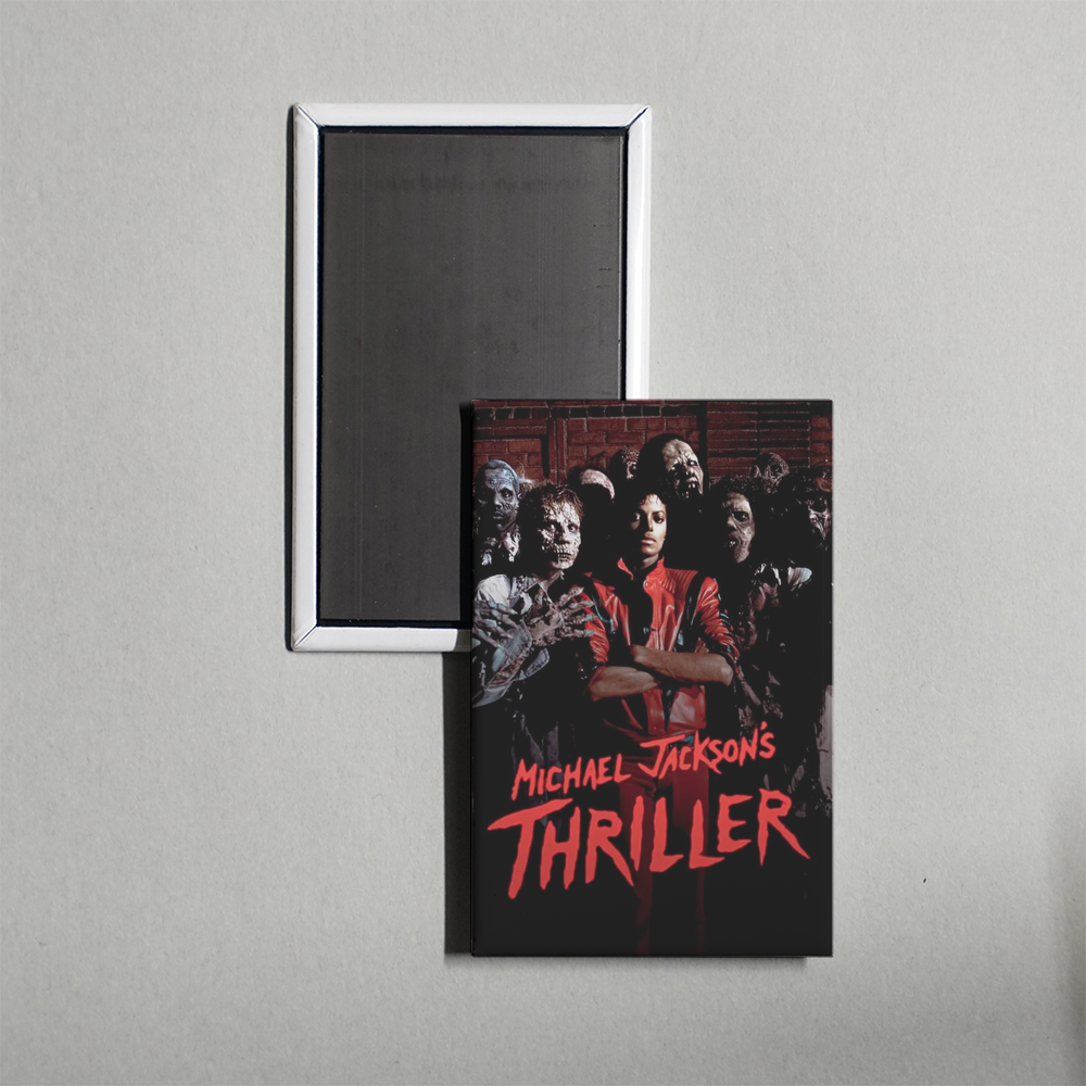 Michael Jackson's Thriller Mini Movie Fridge Magnet