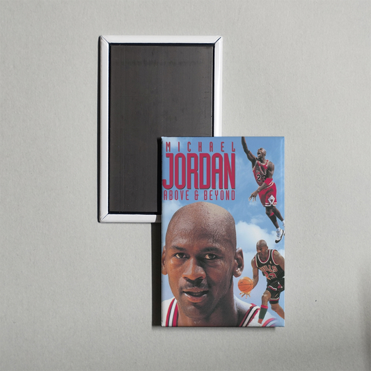 Michael Jordan Above and Beyond Mini Movie Fridge Magnet