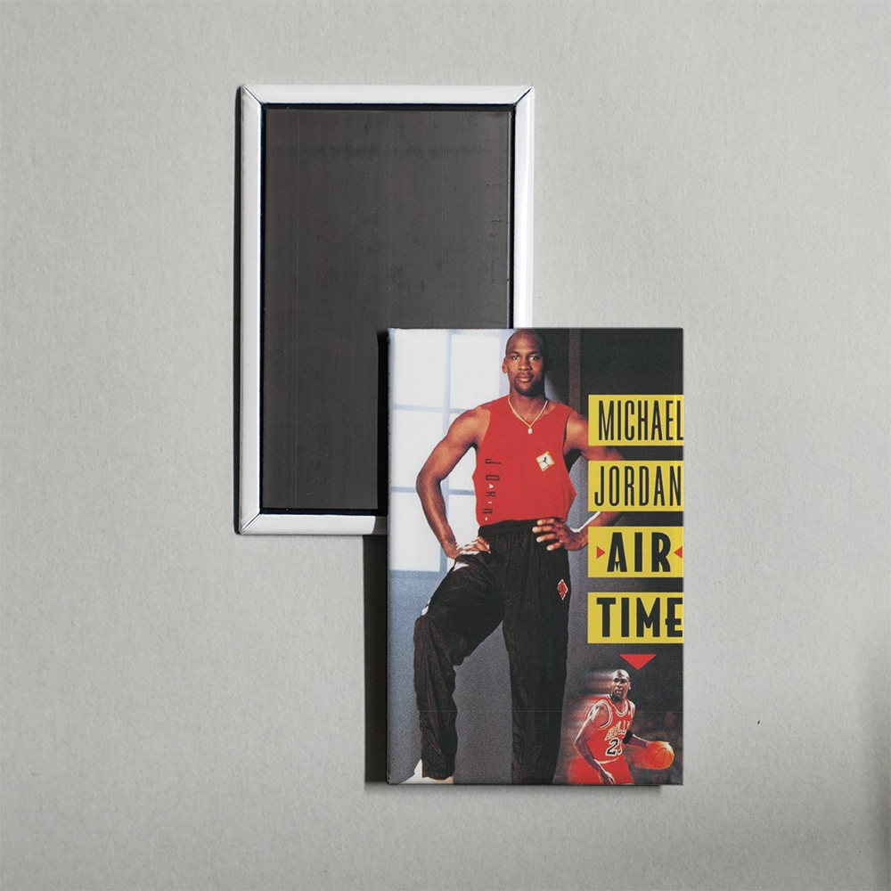 Michael Jordan Air Time Mini Movie Fridge Magnet