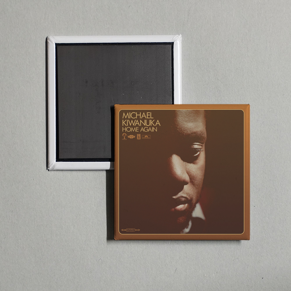 Michael Kiwanuka - Home Again Album Cover Fridge Magnet