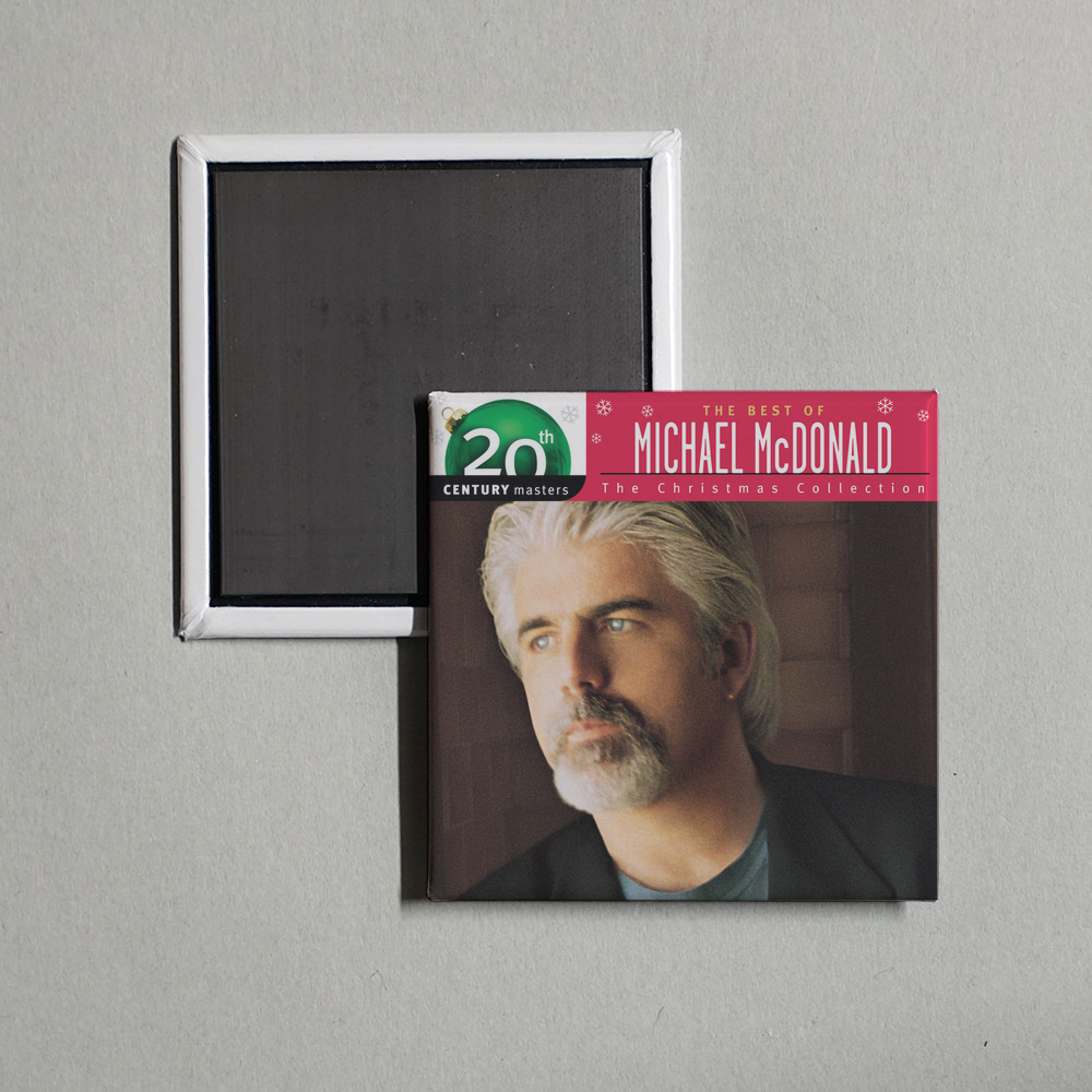 Michael McDonald - 20th Century Masters - The Christmas Collection Album Cover Fridge Magnet