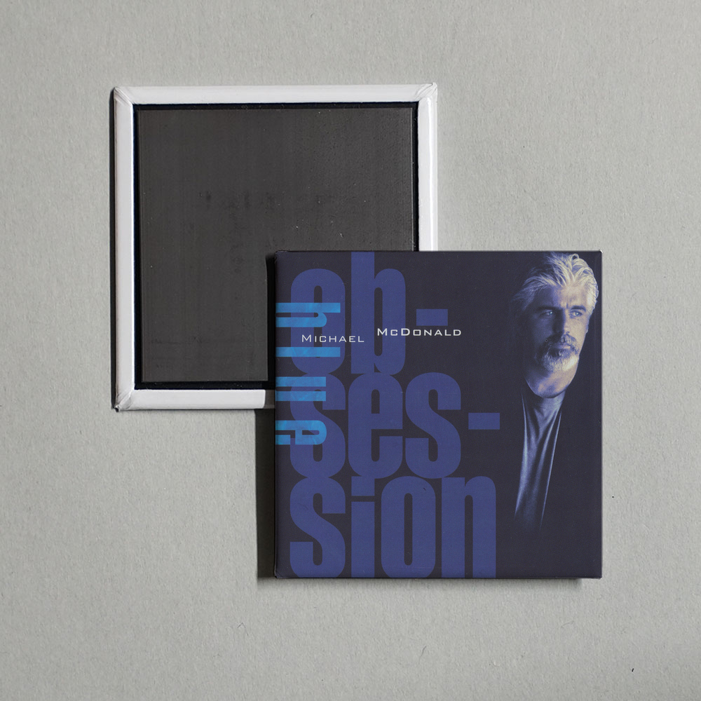 Michael McDonald - Blue Obsession Album Cover Fridge Magnet