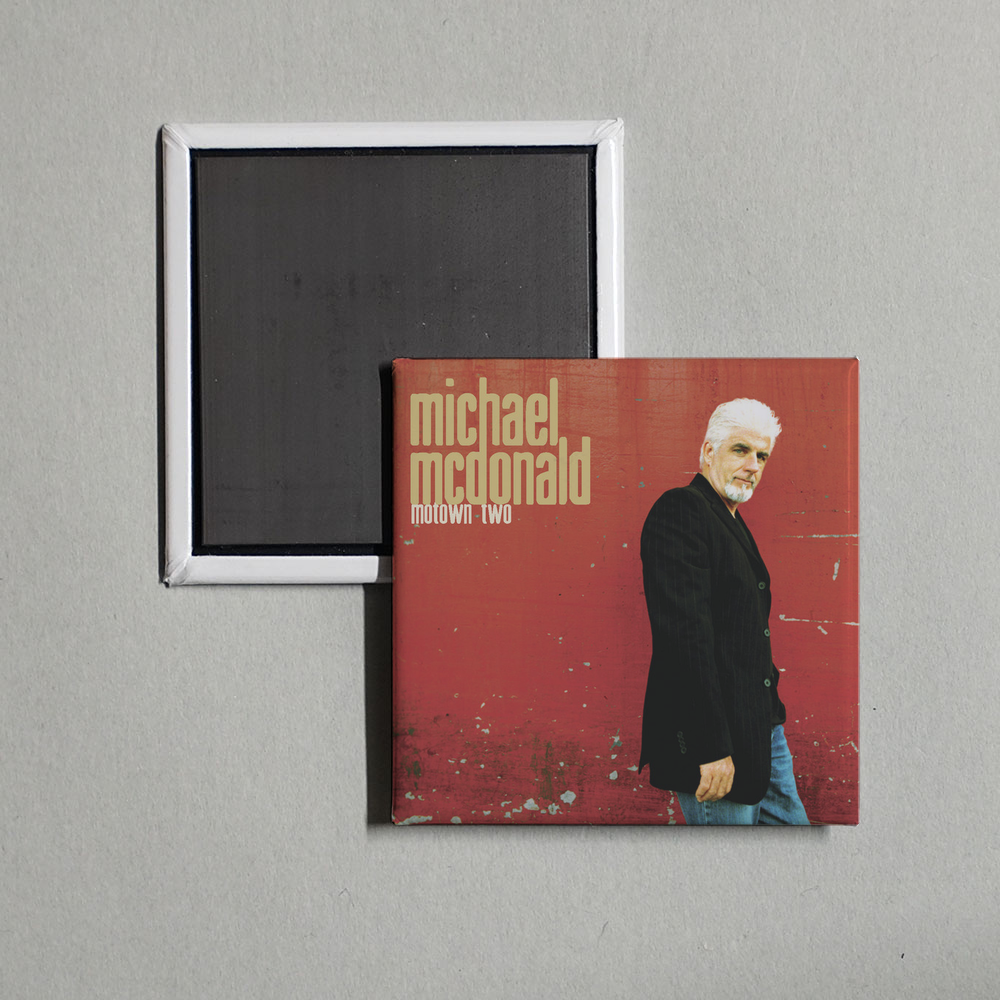 Michael McDonald - Motown II Album Cover Fridge Magnet