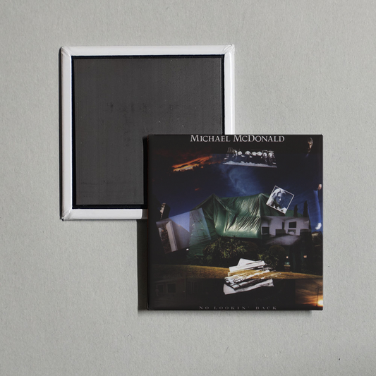 Michael McDonald - No Lookin' Back Album Cover Fridge Magnet