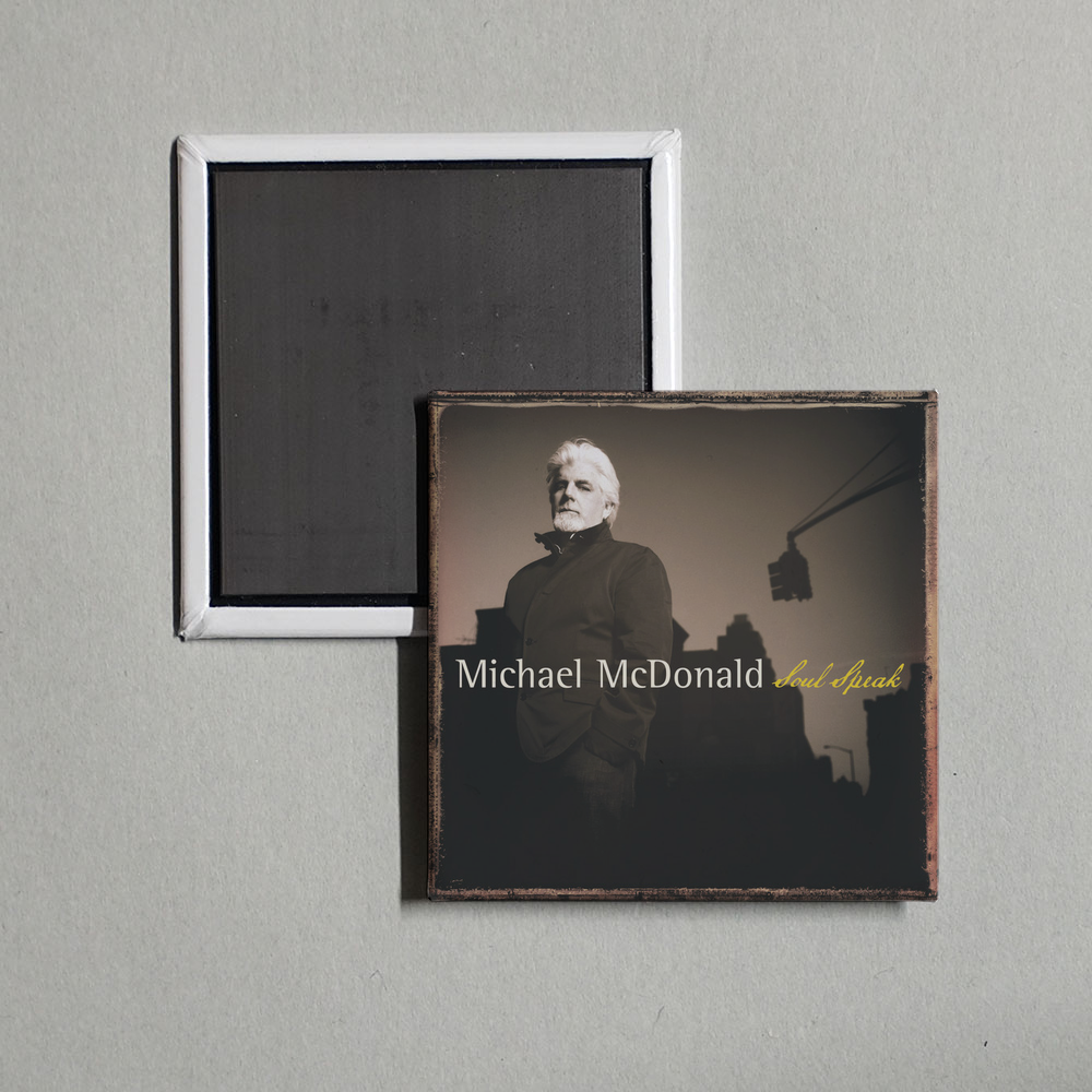 Michael McDonald - Soul Speak Album Cover Fridge Magnet