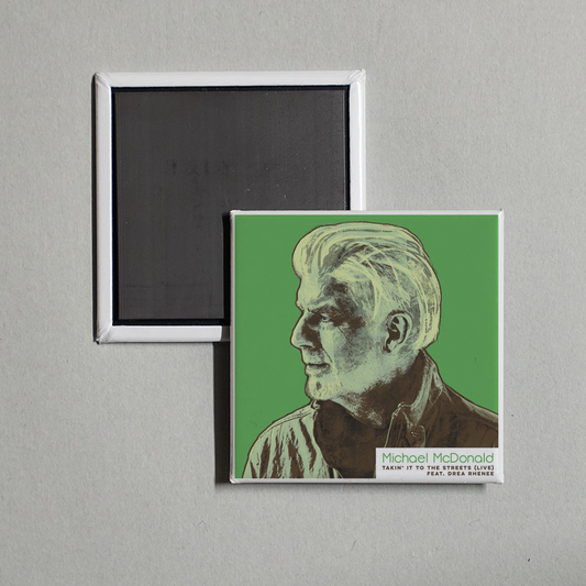 Michael McDonald - Takin' It To The Streets (feat. Drea Rhenee) [Live] Album Cover Fridge Magnet