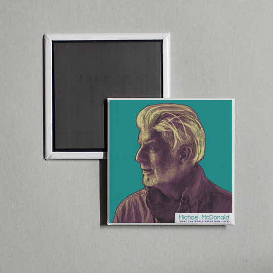 Michael McDonald - What The World Needs Now (Live) Album Cover Fridge Magnet