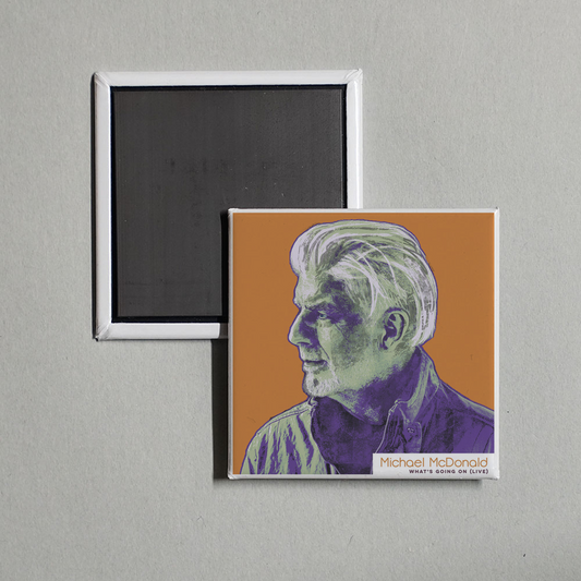 Michael McDonald - What's Going On (Live) Album Cover Fridge Magnet
