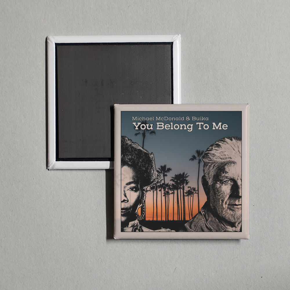 Michael McDonald - You Belong To Me Album Cover Fridge Magnet