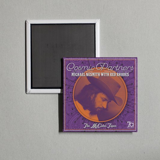 Michael Nesmith - Cosmic Partners - The McCabe's Tapes Album Cover Fridge Magnet