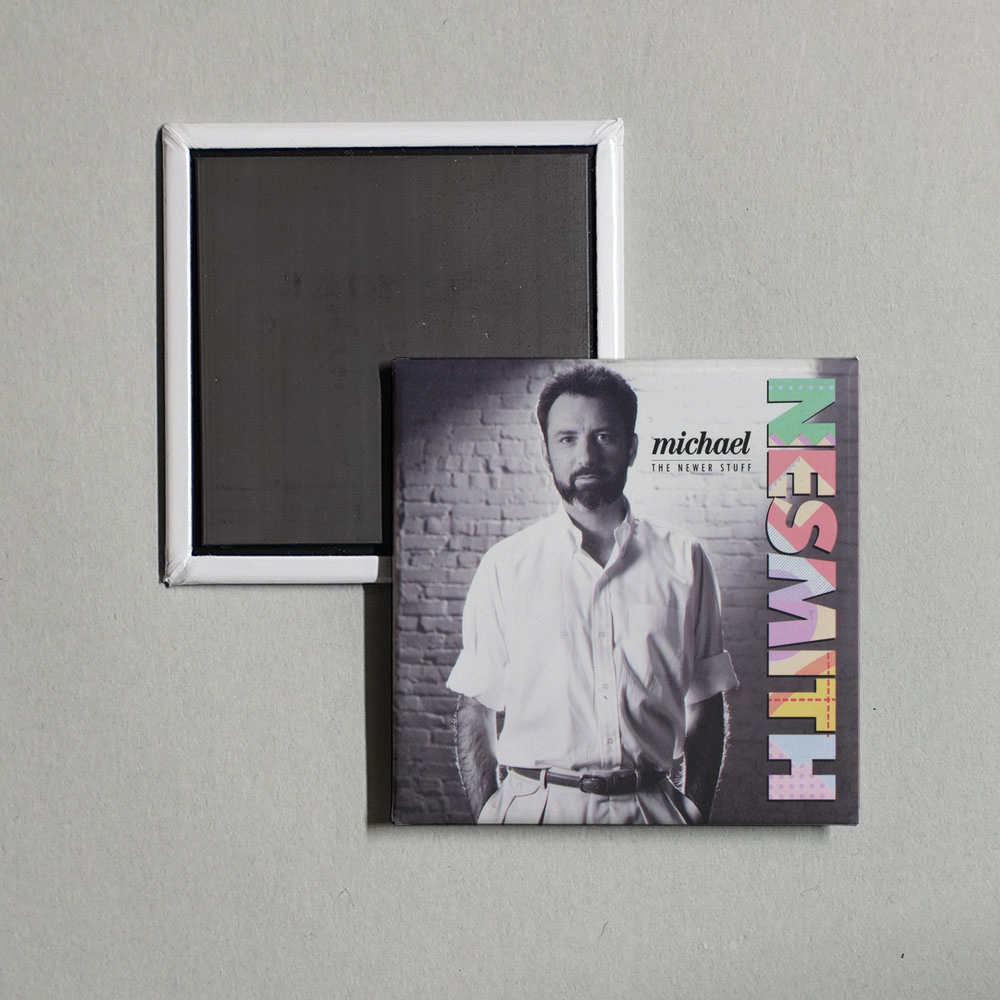 Michael Nesmith - The Newer Stuff Album Cover Fridge Magnet