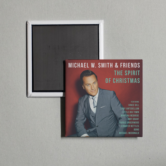 Michael W. Smith - The Spirit Of Christmas Album Cover Fridge Magnet